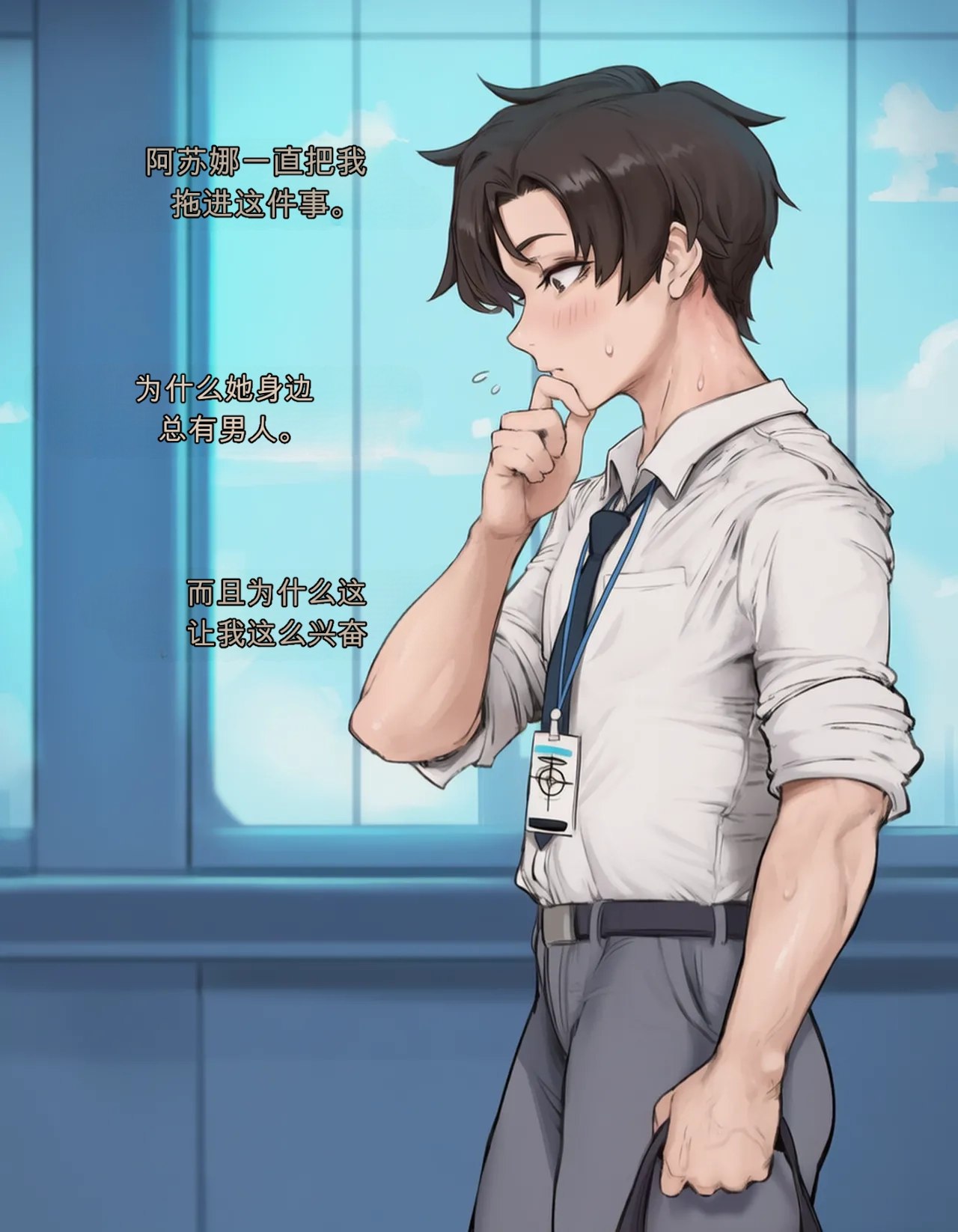 Asuna teasing her cuck sensei 一之濑调侃她的绿帽奴老师