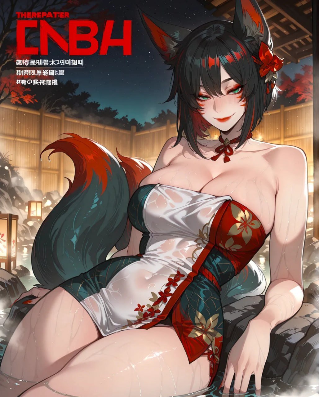 ❤️温泉莲华阿狸的榨精Time+涩涩图包(英雄联盟漫画)