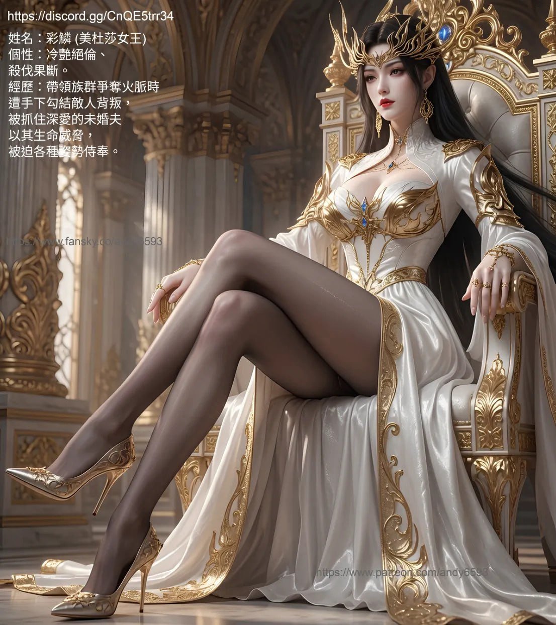 queen 女皇帝 女帝 【AI生成漫画】